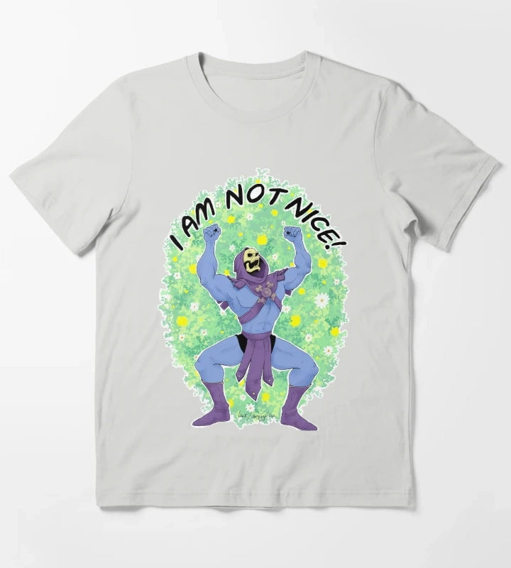 I AM NOT NICE T-Shirt Light Grey