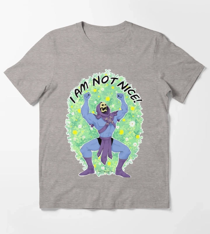 I AM NOT NICE T-Shirt Heather Grey