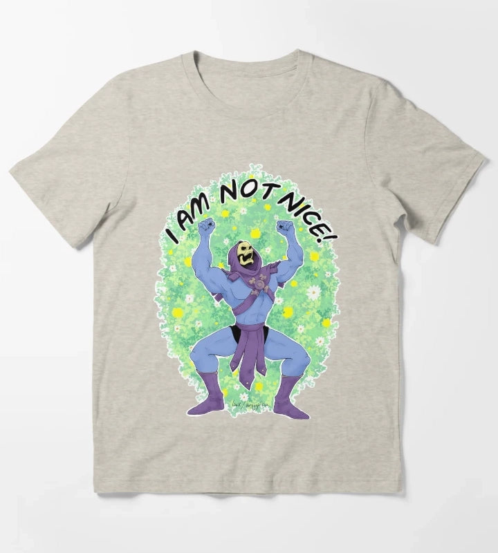 I AM NOT NICE T-Shirt Cream