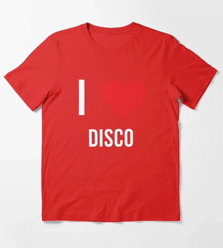 I Disco T-Shirt Red