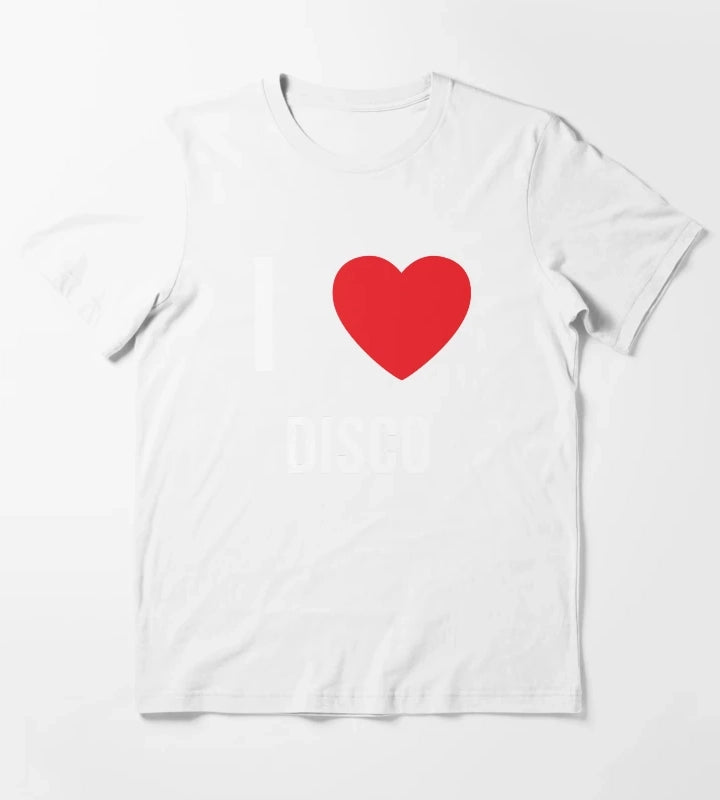 I Disco T-Shirt White