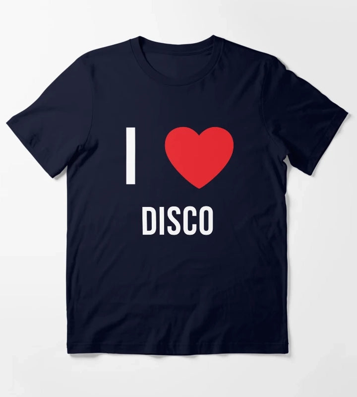I Disco T-Shirt Navy