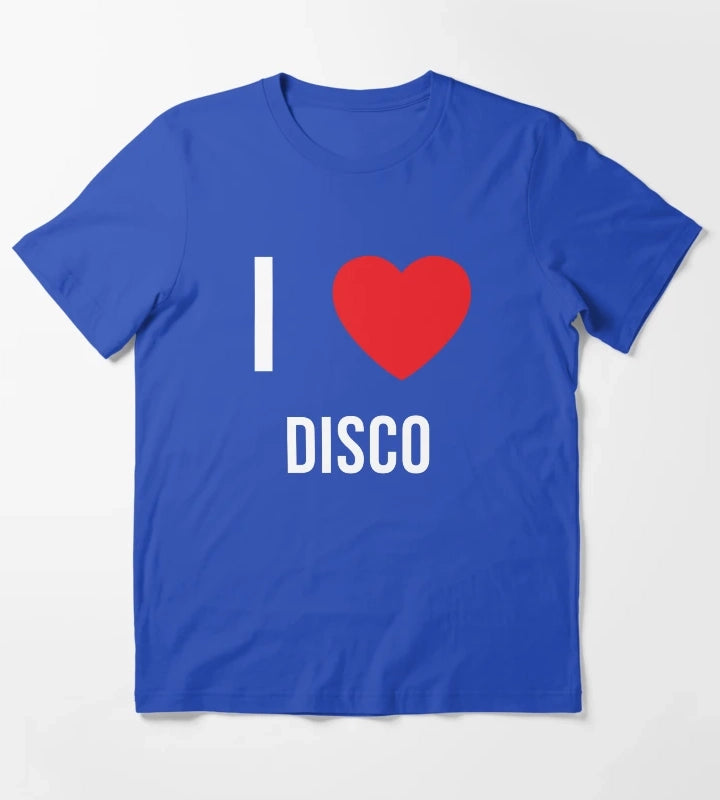 I Disco T-Shirt Blue