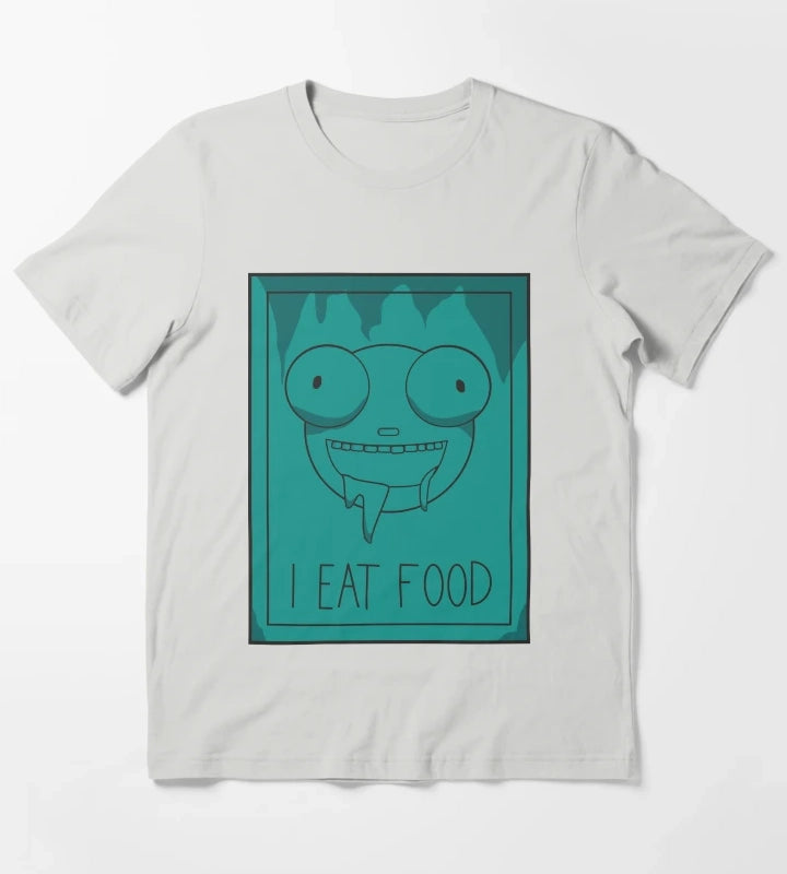 I EAT FOOD T-Shirt Light Grey