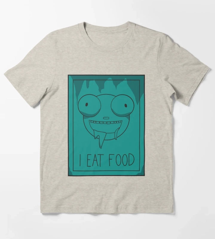 I EAT FOOD T-Shirt Cream