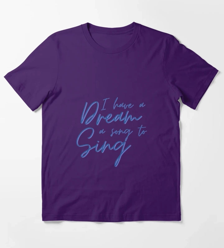 I HAVE A DREAM T-Shirt Purple