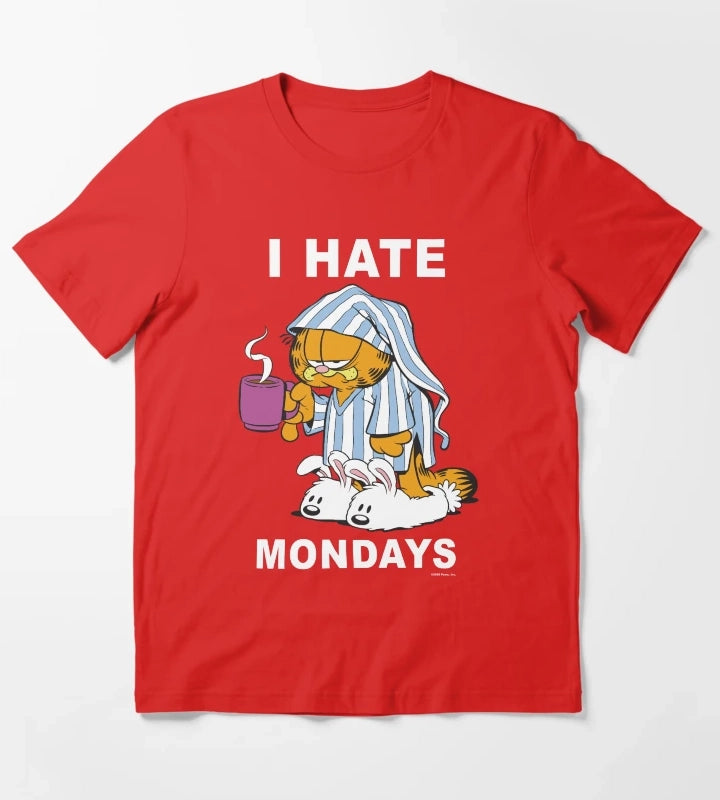 I Hate Mondays Coffee Classic T-Shirt Red