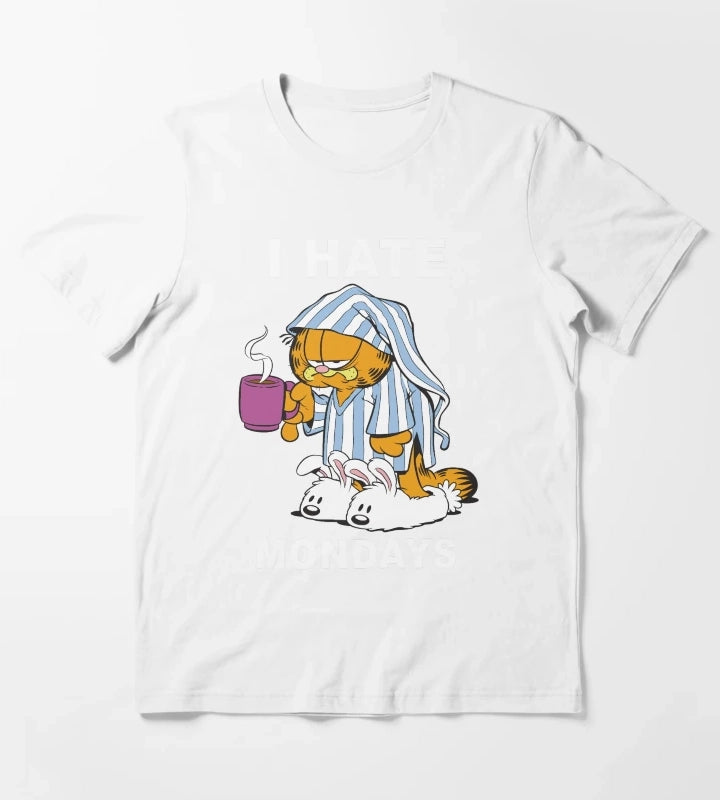 I Hate Mondays Coffee Classic T-Shirt White