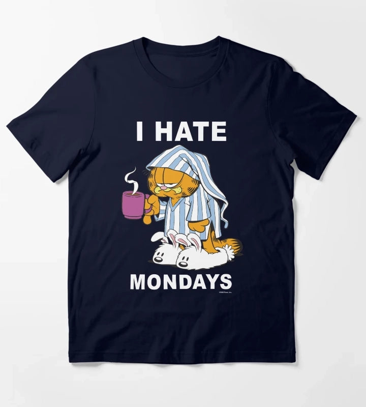 I Hate Mondays Coffee Classic T-Shirt Navy