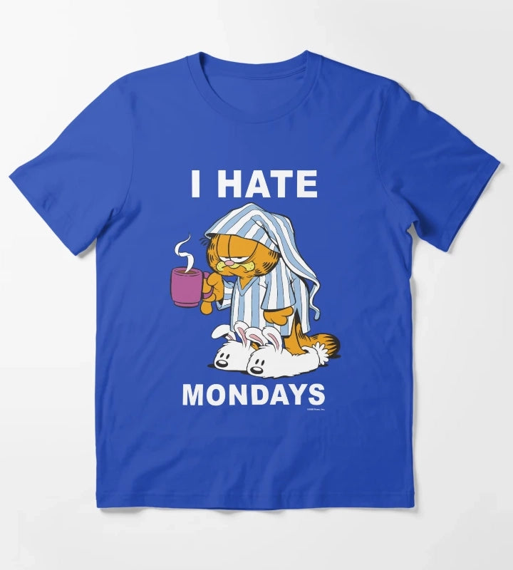 I Hate Mondays Coffee Classic T-Shirt Blue