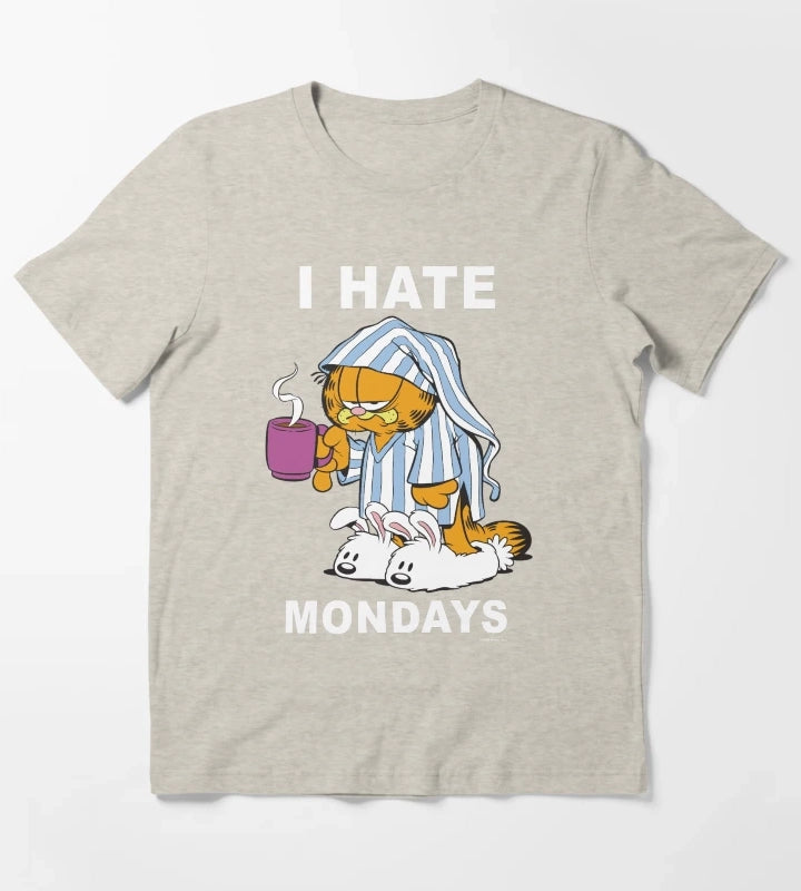 I Hate Mondays Coffee Classic T-Shirt Cream
