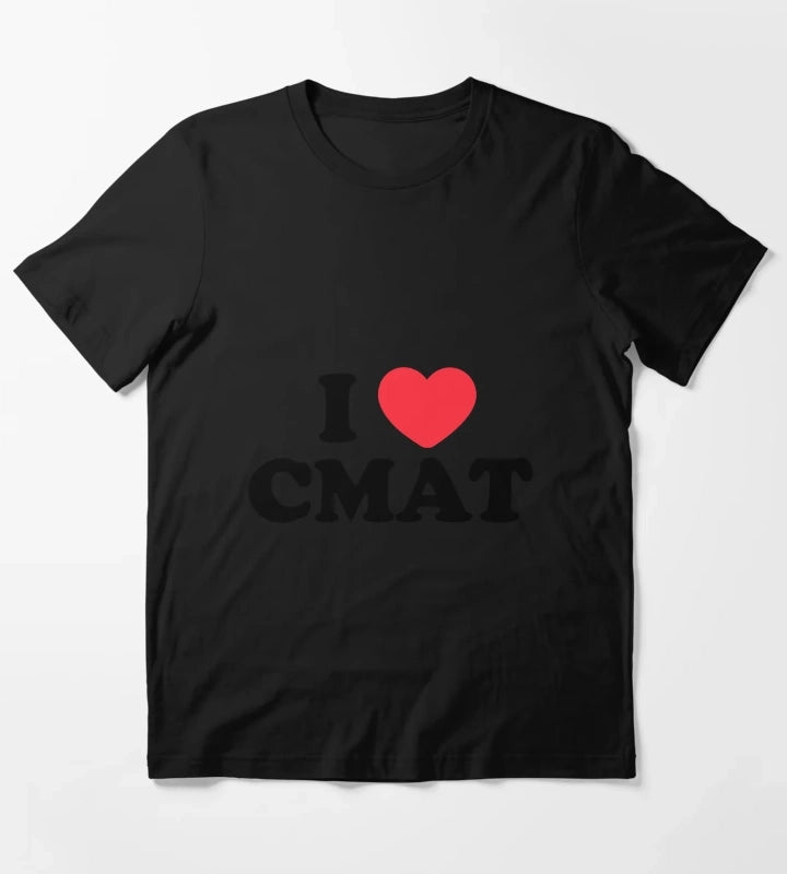 I Heart CMAT text T-Shirt
