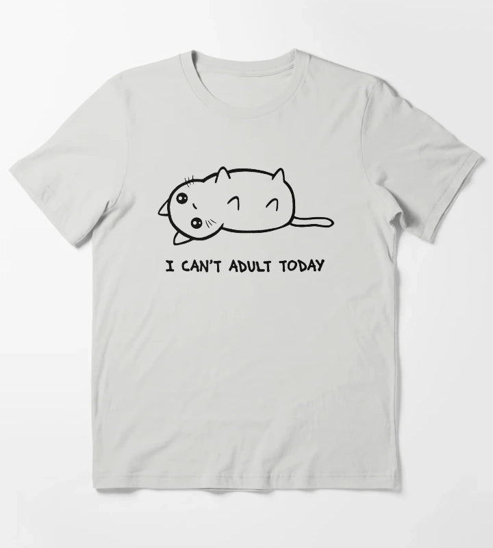 I Just Cannot T-Shirt Light Grey