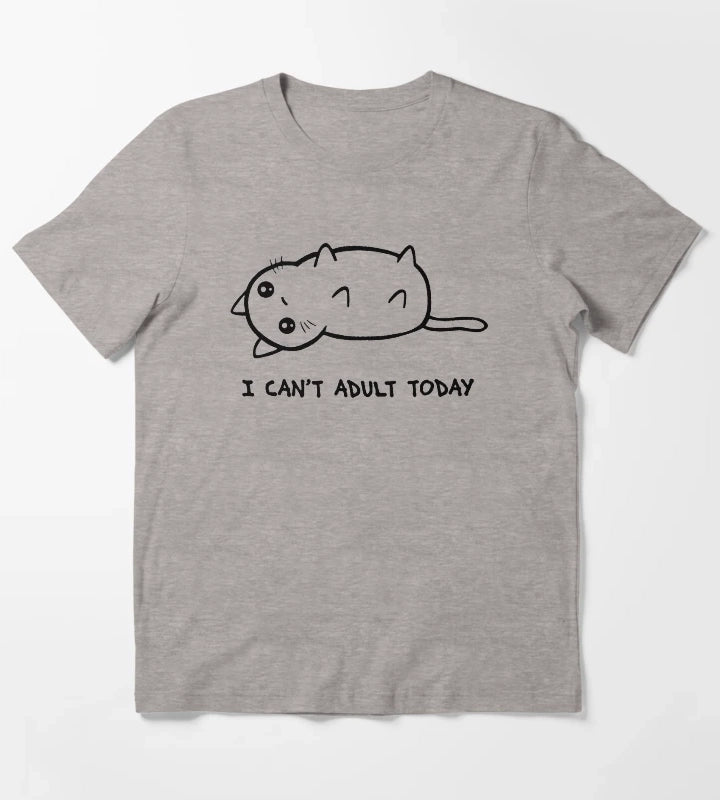 I Just Cannot T-Shirt Heather Grey