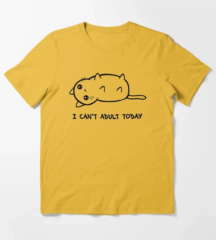 I Just Cannot T-Shirt Yellow