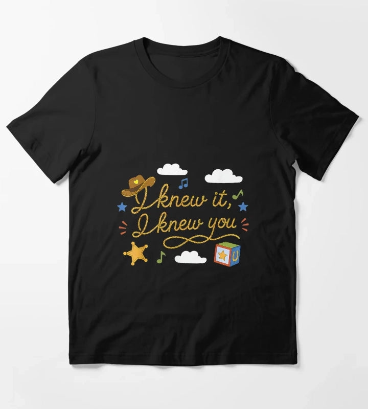 I Knew It I Knew You Funny Western Cowgirl Retro2 T-Shirt