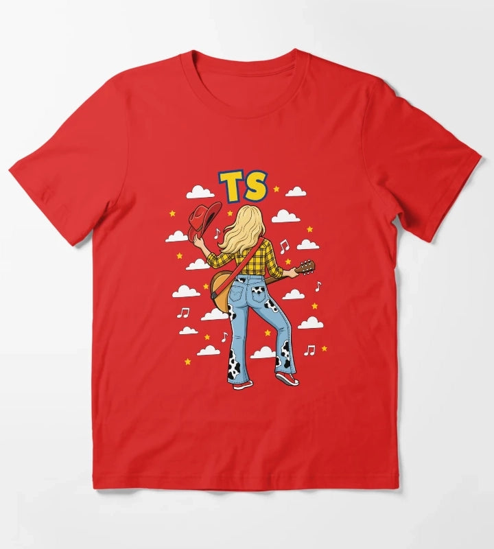 I Knew It I Knew You Funny Western Funny Cowgirl T-Shirt Red