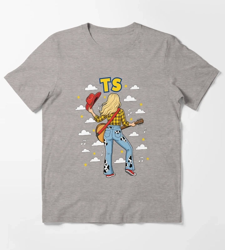 I Knew It I Knew You Funny Western Funny Cowgirl T-Shirt Heather Grey