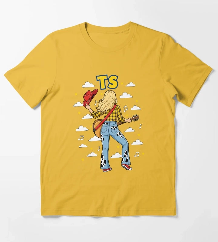 I Knew It I Knew You Funny Western Funny Cowgirl T-Shirt Yellow