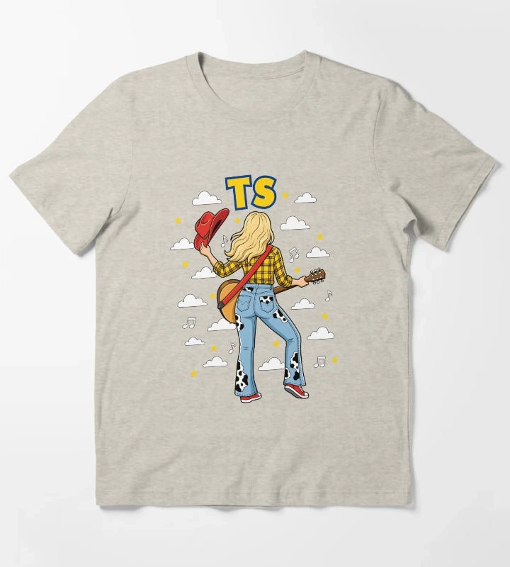 I Knew It I Knew You Funny Western Funny Cowgirl T-Shirt Cream