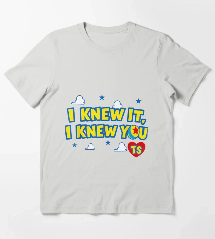 I Knew It I Knew You Western Cowgirl Boots Women Kids Girl2 T-Shirt Light Grey