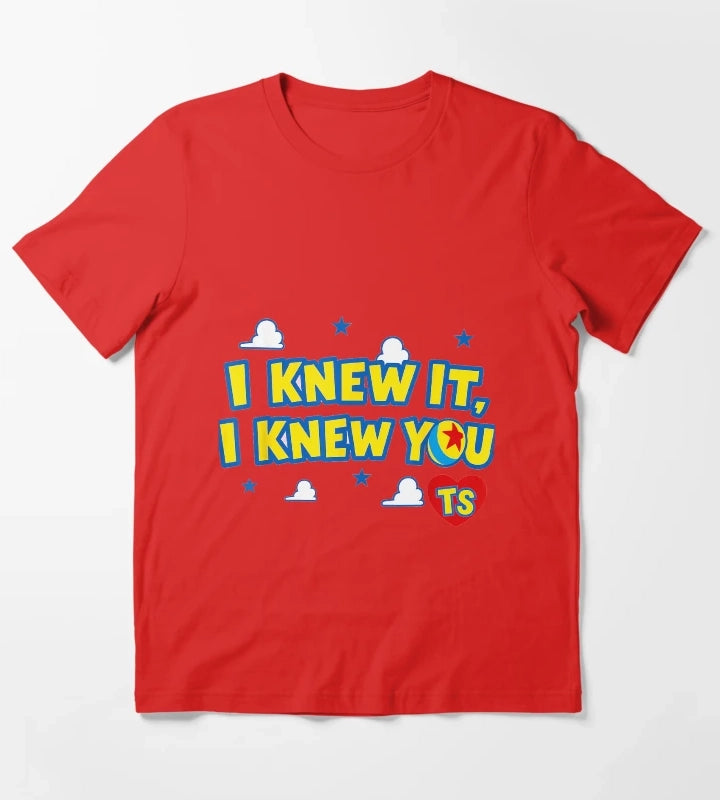 I Knew It I Knew You Western Cowgirl Boots Women Kids Girl2 T-Shirt Red