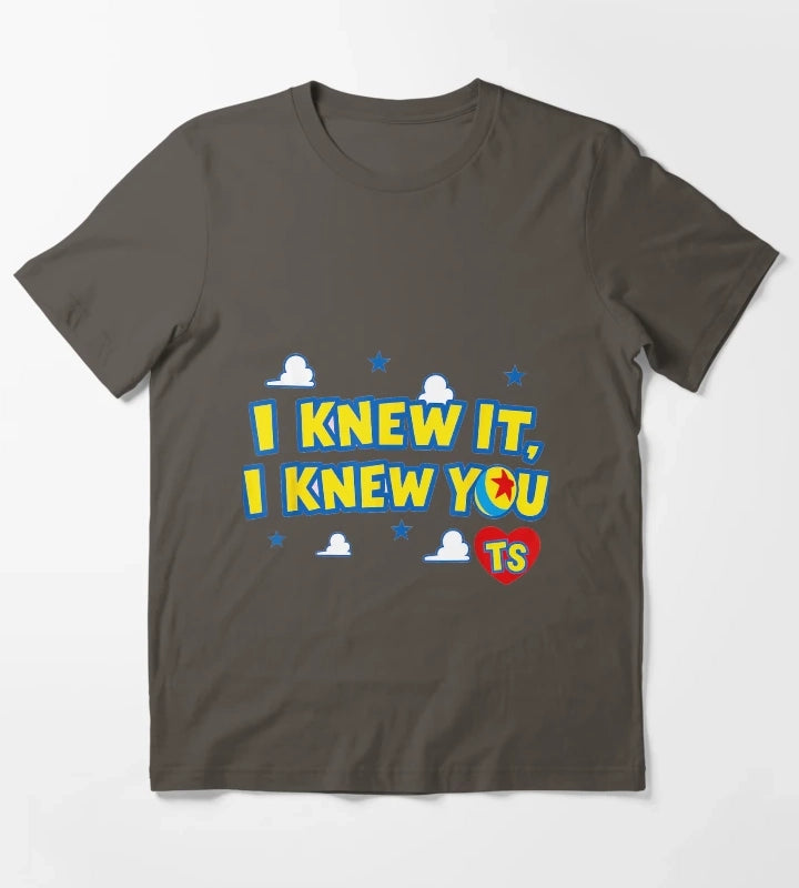 I Knew It I Knew You Western Cowgirl Boots Women Kids Girl2 T-Shirt Dark Grey