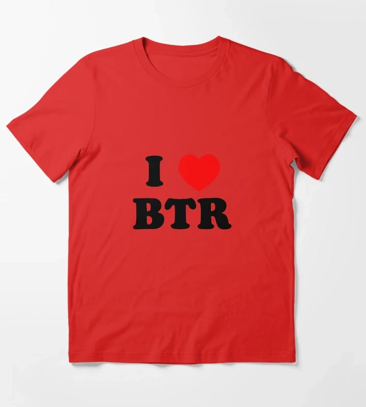 I Love BTR T-Shirt Red