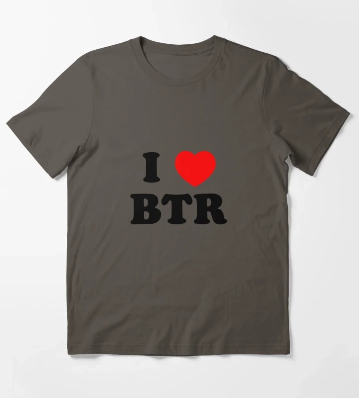 I Love BTR T-Shirt Dark Grey