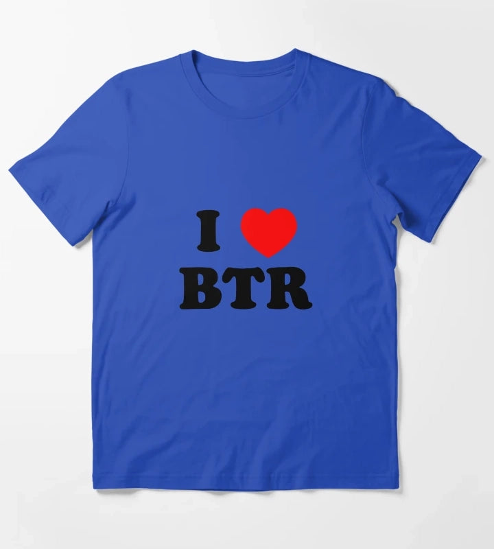 I Love BTR T-Shirt Blue