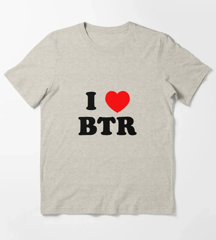 I Love BTR T-Shirt Cream