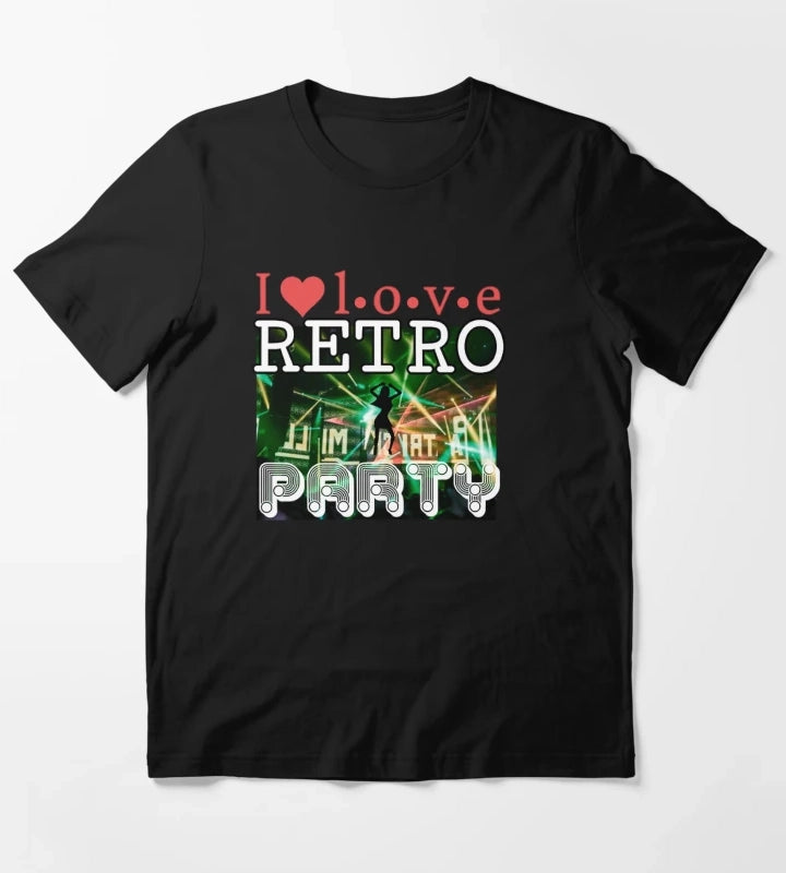 I Love Retro Party T-Shirt