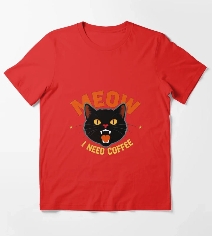 I NEED COFFEE T-Shirt Red