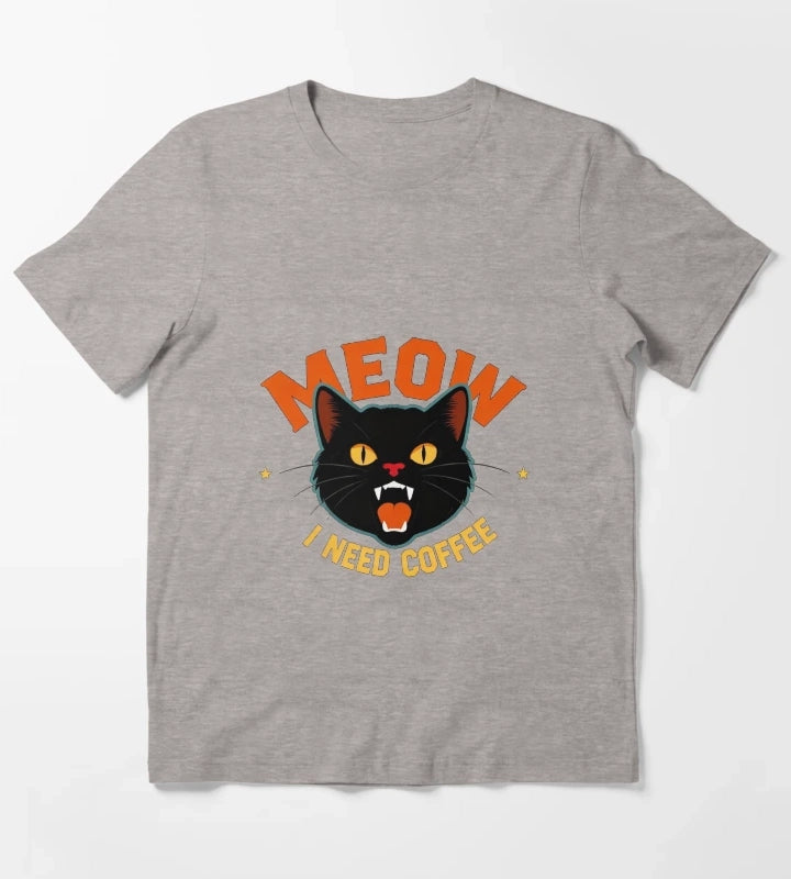 I NEED COFFEE T-Shirt Heather Grey