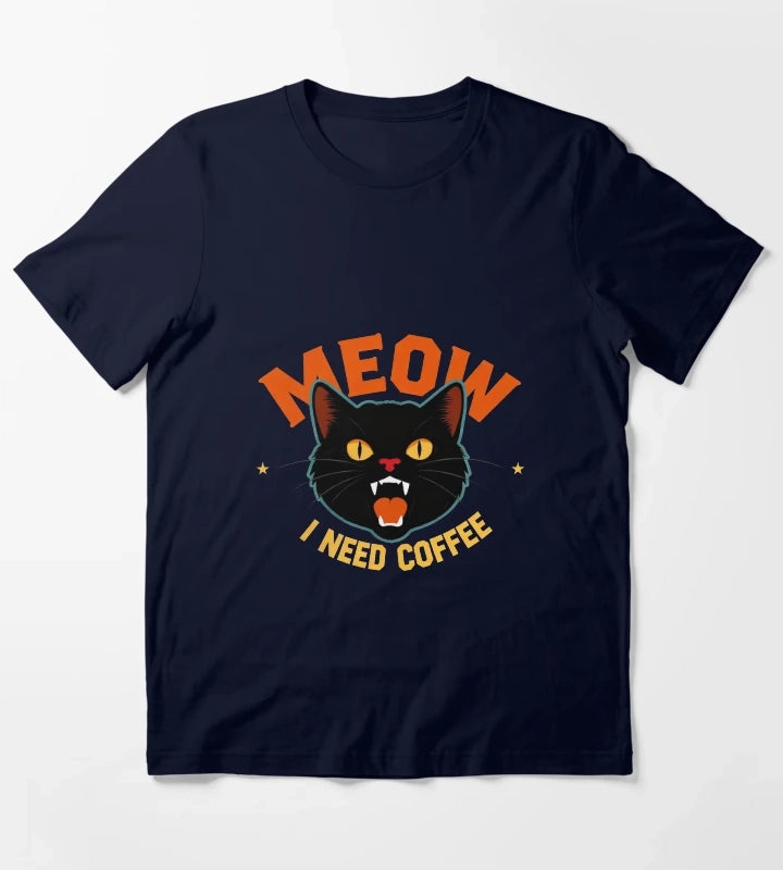 I NEED COFFEE T-Shirt Navy