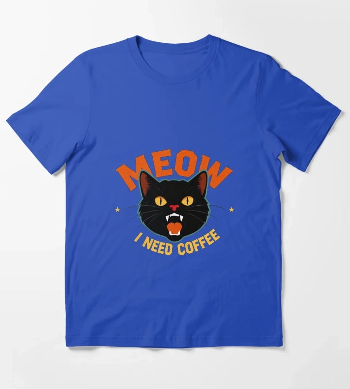 I NEED COFFEE T-Shirt Blue