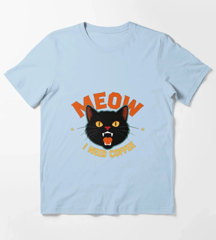 I NEED COFFEE T-Shirt Sky Blue