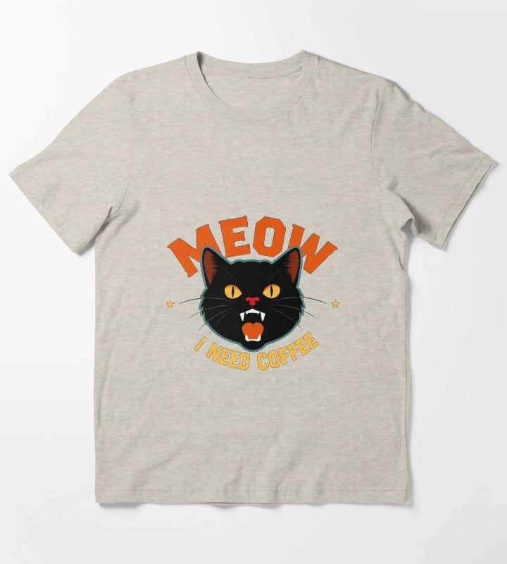 I NEED COFFEE T-Shirt Cream