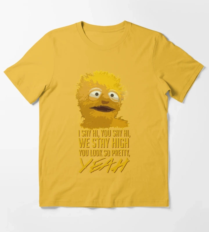 I SAY HI BY TOVE LO T-Shirt Yellow