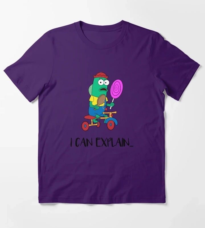 I can explain T-Shirt Purple