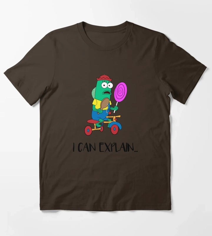I can explain T-Shirt Brown