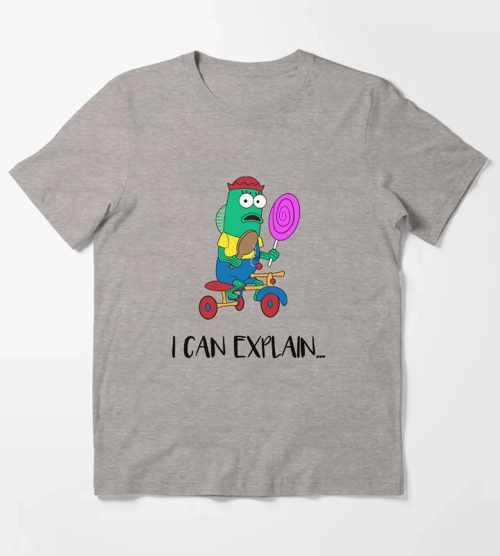 I can explain T-Shirt Heather Grey