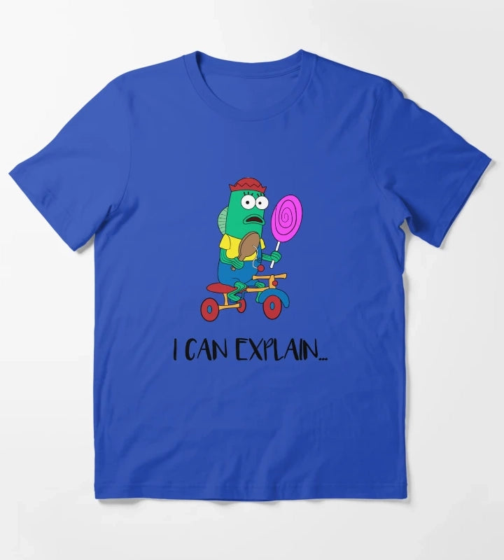 I can explain T-Shirt Blue