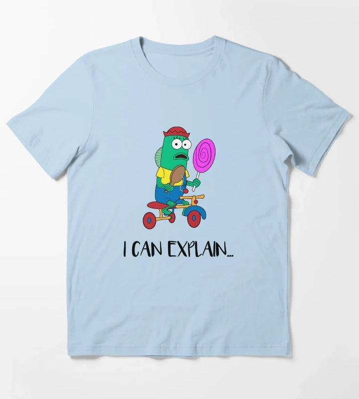 I can explain T-Shirt Sky Blue