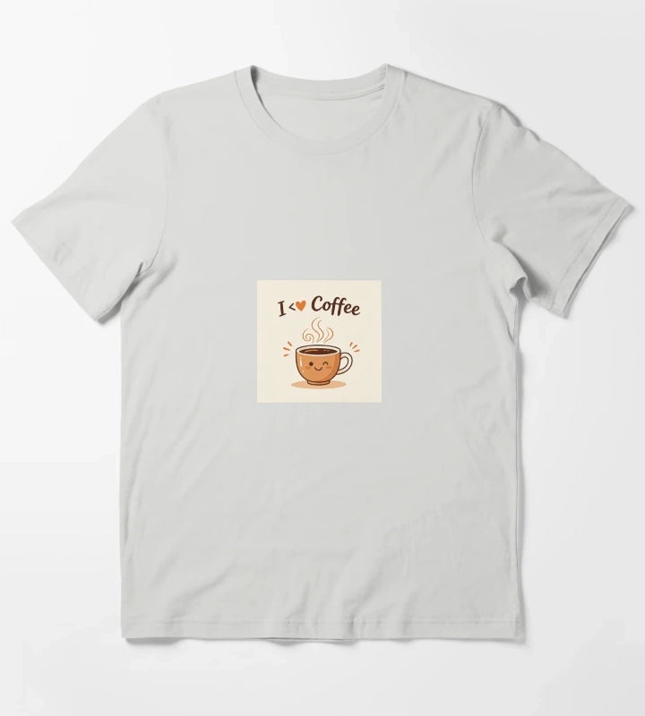 I love drinking coffee T-Shirt Light Grey