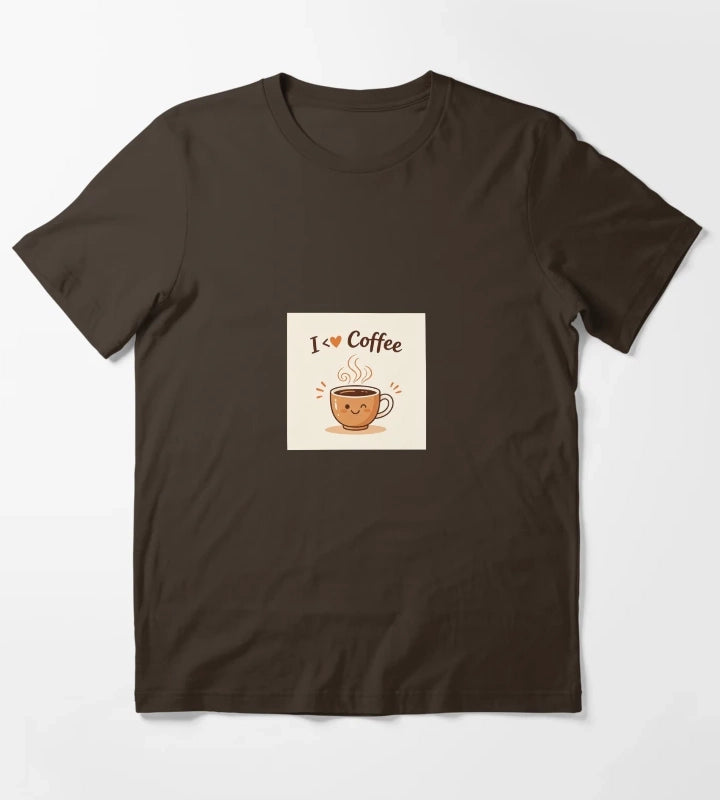 I love drinking coffee T-Shirt Brown