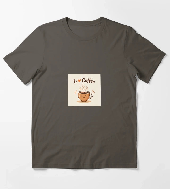 I love drinking coffee T-Shirt Dark Grey