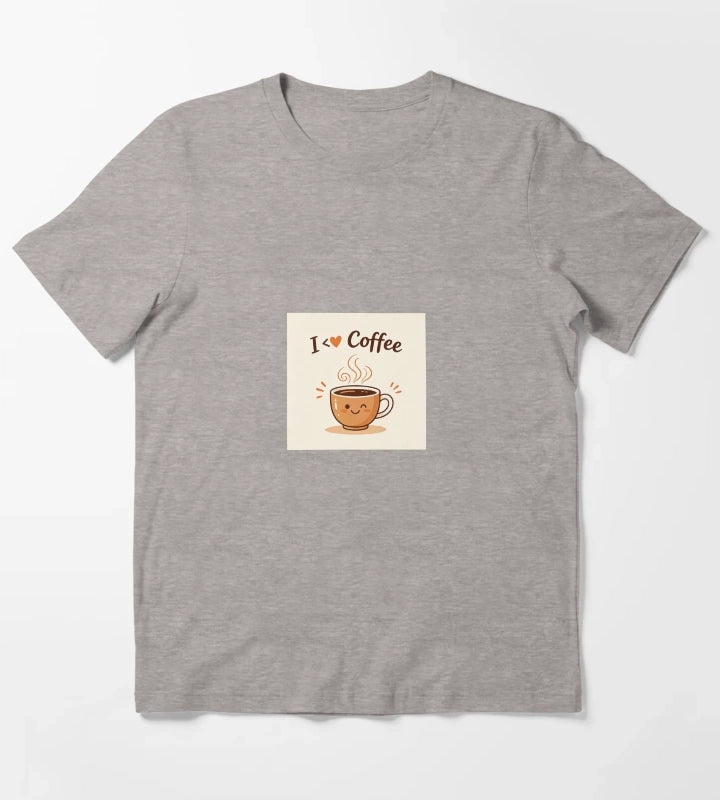 I love drinking coffee T-Shirt Heather Grey