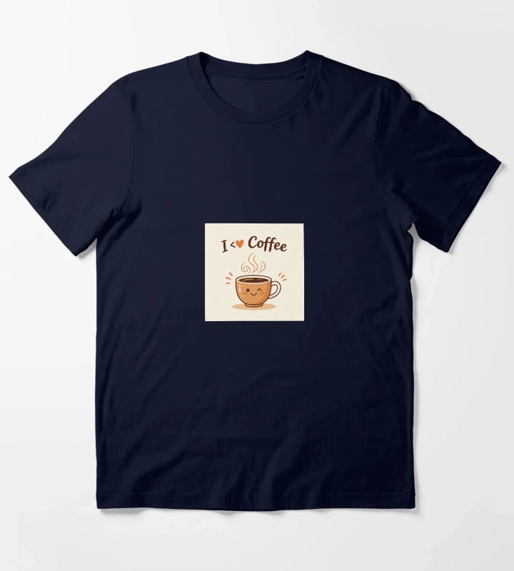 I love drinking coffee T-Shirt Navy