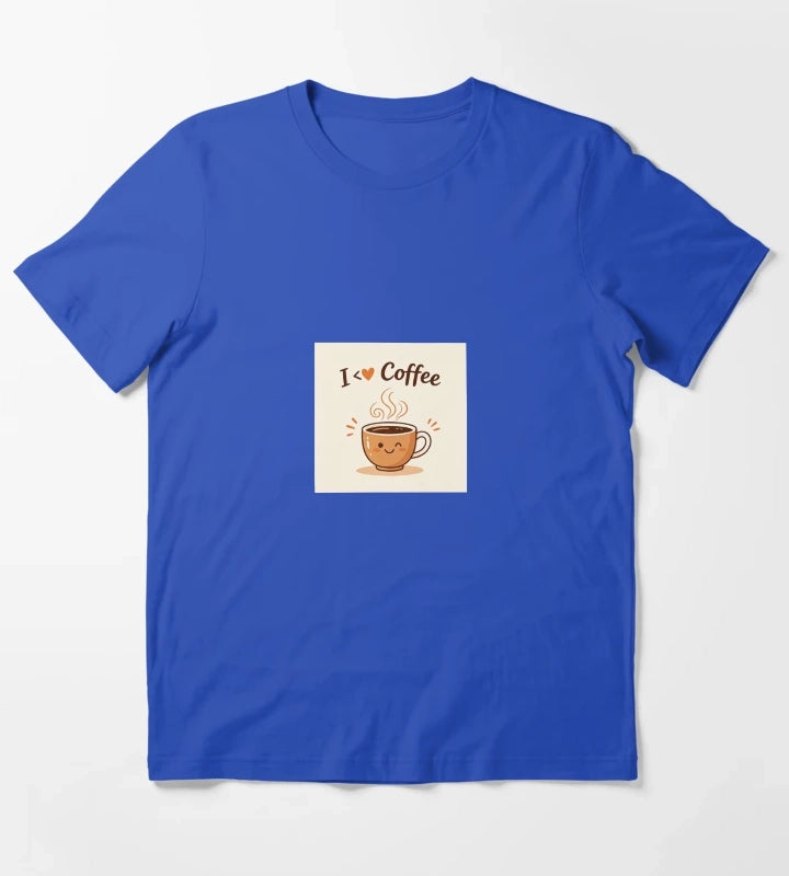 I love drinking coffee T-Shirt Blue